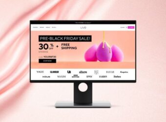 Beauty Products Ecommerce Store UI Design
